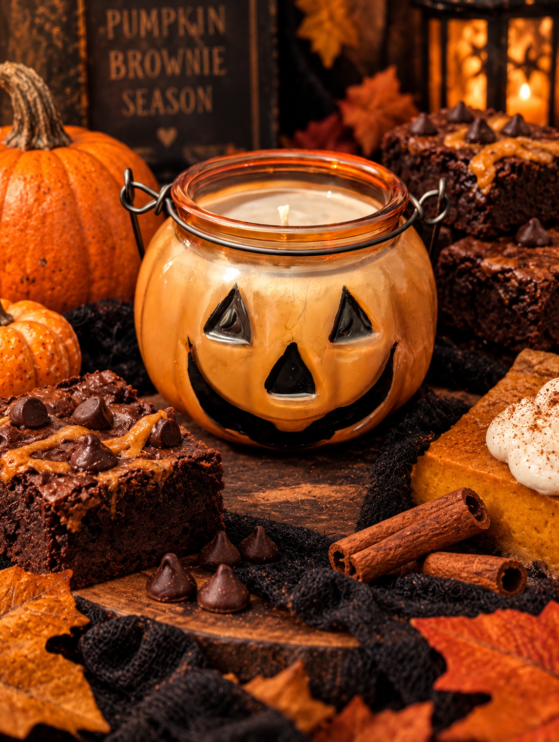 Pumpkin Brownie